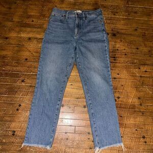 Madewell Perfect Vintage 28 sustainable normcore jeans